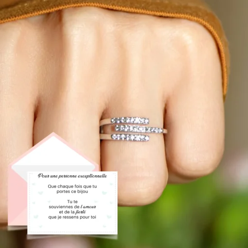 Bague Trio de Tendresse - Afbeelding 5