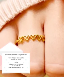 Bague Cœurs Infini
