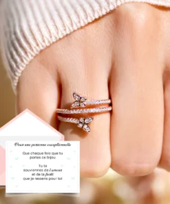 Bague Papillons de Douceur