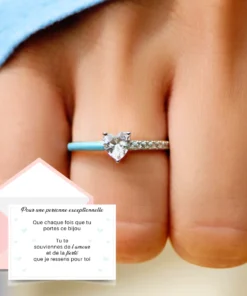 Bague Bleu Enchanté