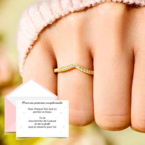 Bague Douceur Dorée