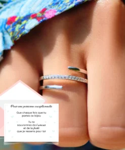 Bague Étreinte d'Amour
