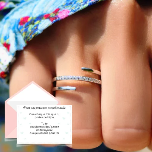 Bague Étreinte d'Amour