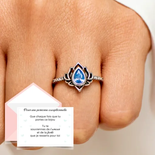 Bague Lotus d'Amour
