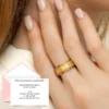 Bague Étoile Scintillante