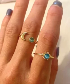 Iliana maan en zon ring