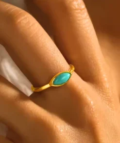 Bague turquoise femme Sofia