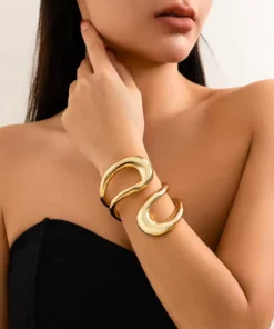 Bracelet Jonc doré femme