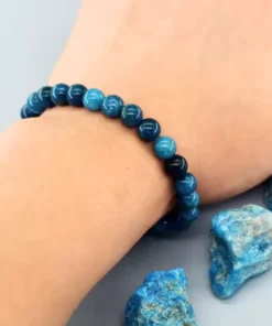 Bracelet apatite bleue Alba