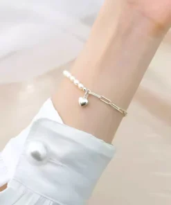 Bracelet argent perle Julietta