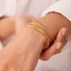 Gouden damesarmband Iris