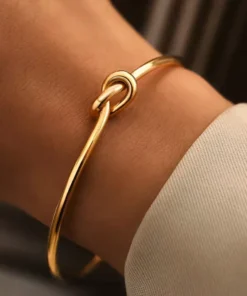 Bracelet jonc femme or​