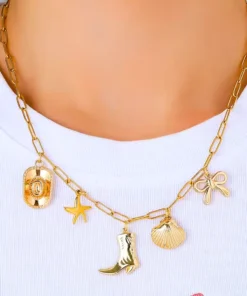 Collier Breloque Or Femme – élégant et raffiné, bijou intemporel