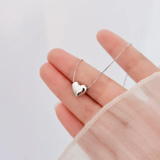 Collier coeur argent Héloïse - Afbeelding 3