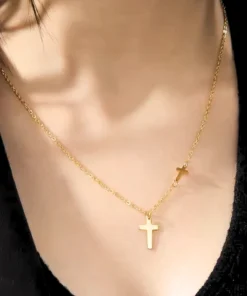 Collier en croix pour femme Chloé
