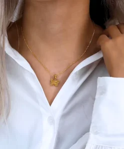 Collier papillon Océane