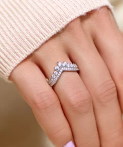 Alternative view of Bague Couronne d’Amour