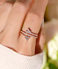 Alternative view of Bague Papillons de Douceur
