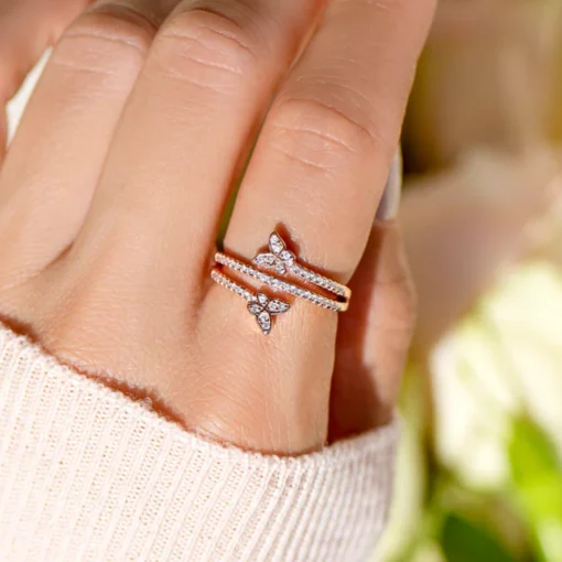 Bague Papillons de Douceur - Afbeelding 2