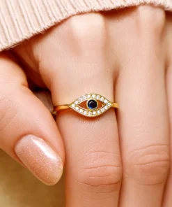 Alternative view of Bague Œil Enchanté