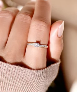 Alternative view of Bague Reflet de l'Amour