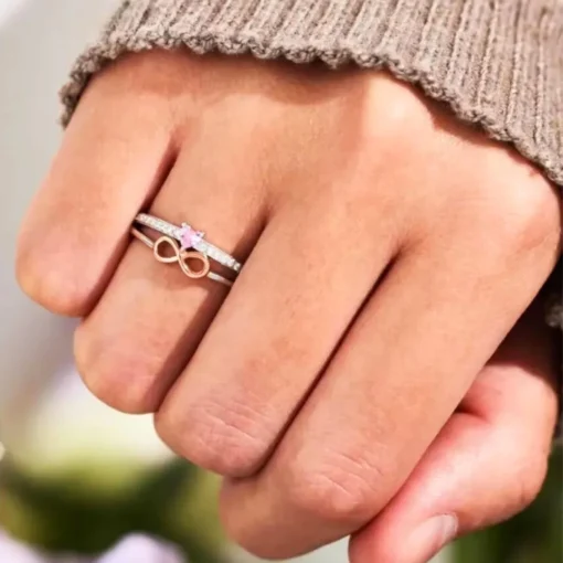 Bague Cœur Infini - Afbeelding 8