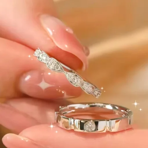 Bague de promesse couple​ - Afbeelding 8