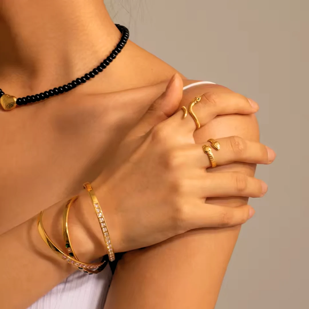 Céleste slangring - Afbeelding 2