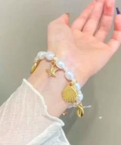 Alternative view of Bracelet coquillage Sasha
