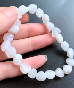 Alternative view of Bracelet en pierre de lune Amélia