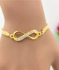 Alternative view of Bracelet infini femme Cassandre