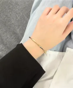 Alternative view of Bracelet jonc femme tendance Paula