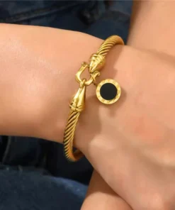 Alternative view of Bracelet or femme Chiffres Romains