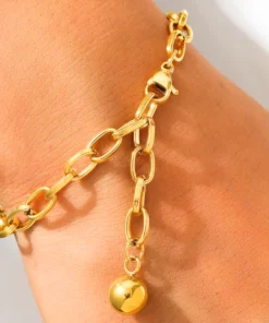 Alternative view of Chaine bracelet femme Ninon