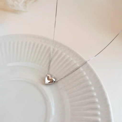 Collier coeur argent Héloïse - Afbeelding 5