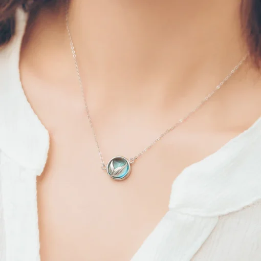 Collier pierre de lune Anna - Afbeelding 2