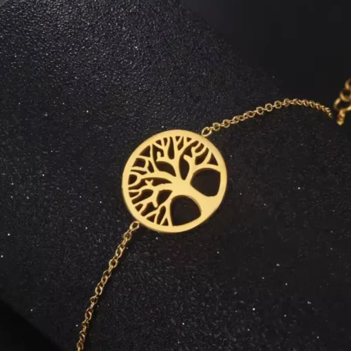 Bracelet arbre de vie Jade - Afbeelding 3