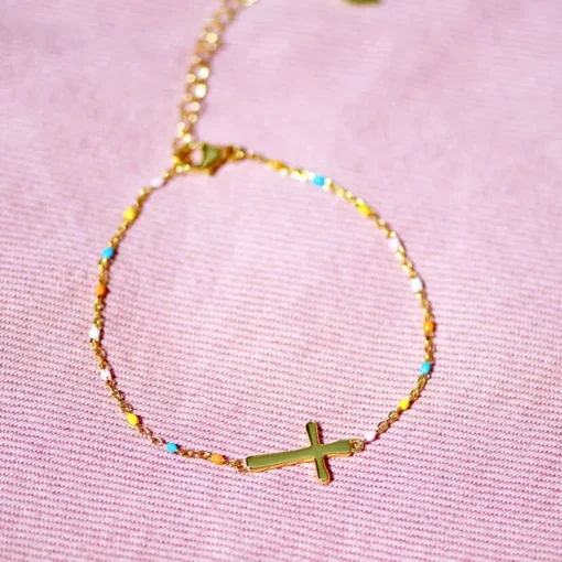 Bracelet Croix Femme - Afbeelding 8
