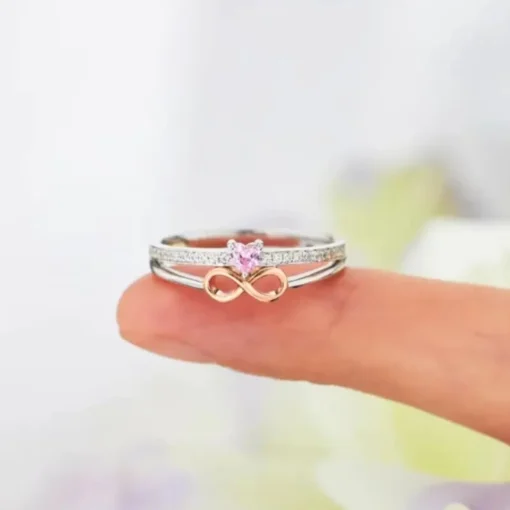 Bague Cœur Infini - Afbeelding 10