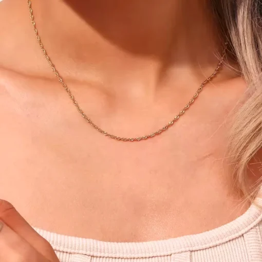 Chaine en or femme Soline - Afbeelding 4