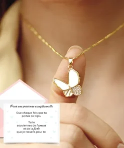 Collier Papillon d'Amour
