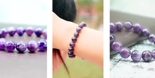Bracelet amethyste Suzanne - Afbeelding 5