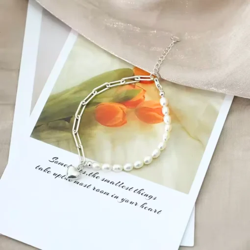 Bracelet argent perle Julietta - Afbeelding 5