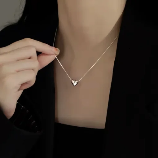 Collier coeur argent Héloïse - Afbeelding 8