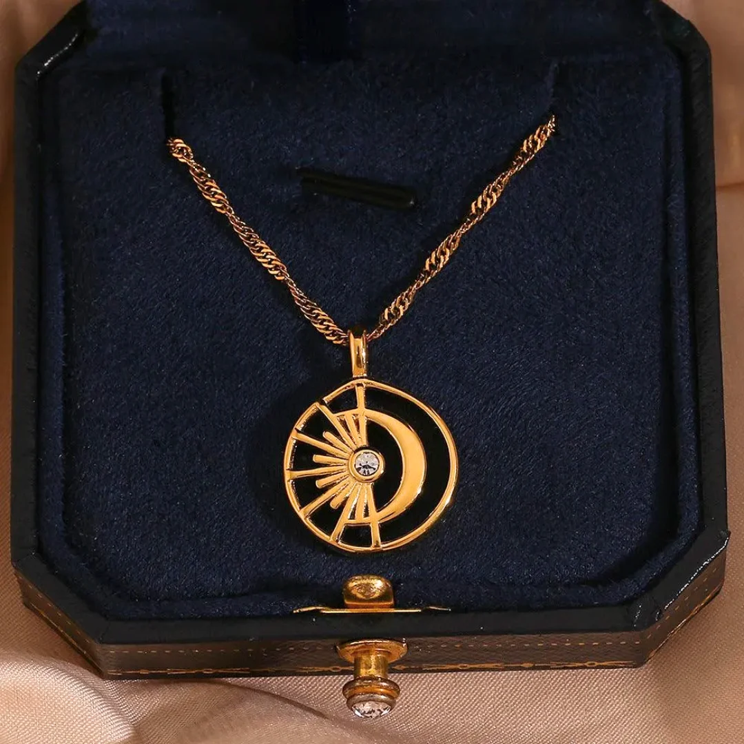 Romane zon en maan ketting - Afbeelding 5