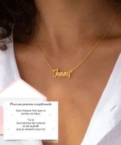 Collier Personnalisé Prénom