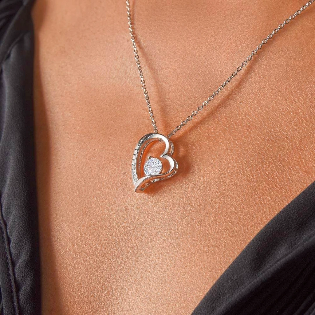 Sprankelend Hart Ketting - Afbeelding 6