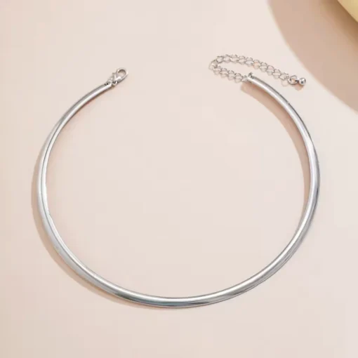 Collier ras de cou argent femme Adèle - Afbeelding 7