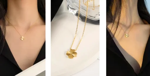 Collier trefle or Victoire - Afbeelding 9