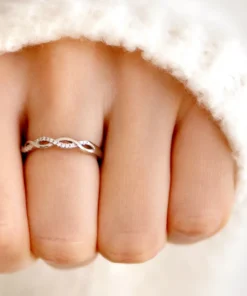 Alternative view of Bague Vagues d'Amour